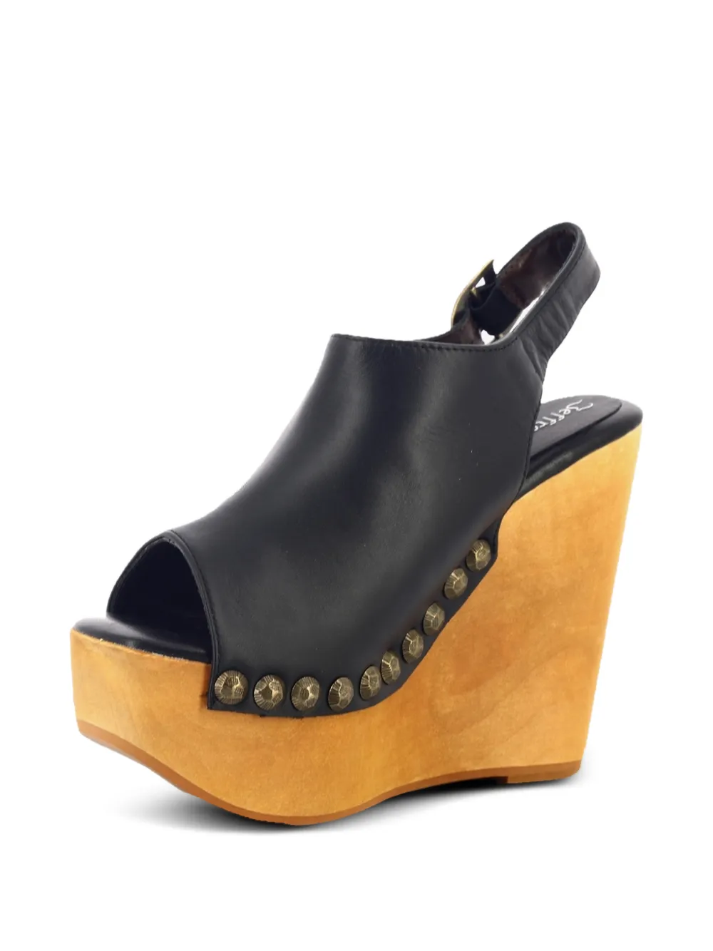 Jeffrey Campbell 'Snick' platform sandals Zwart