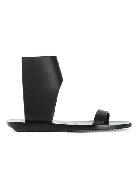 Rick Owens ankle guard sandals