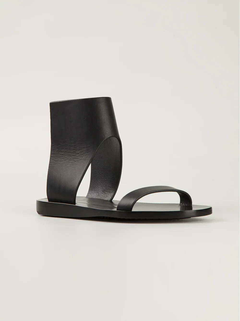 Rick Owens ankle guard sandals | Heeled Sandals | Image 2