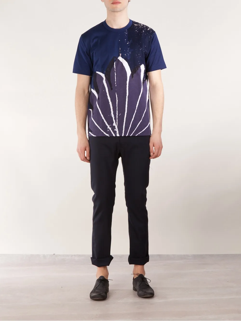 Junya Watanabe MAN slim fit trousers - Blauw