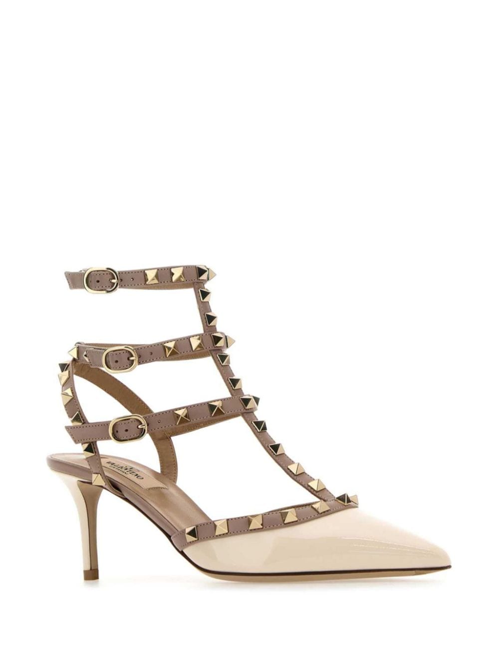 Valentino Garavani 'Rockstud' pumps - Wit