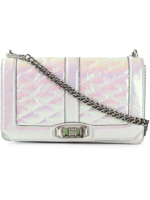 iridescent crossbody bag