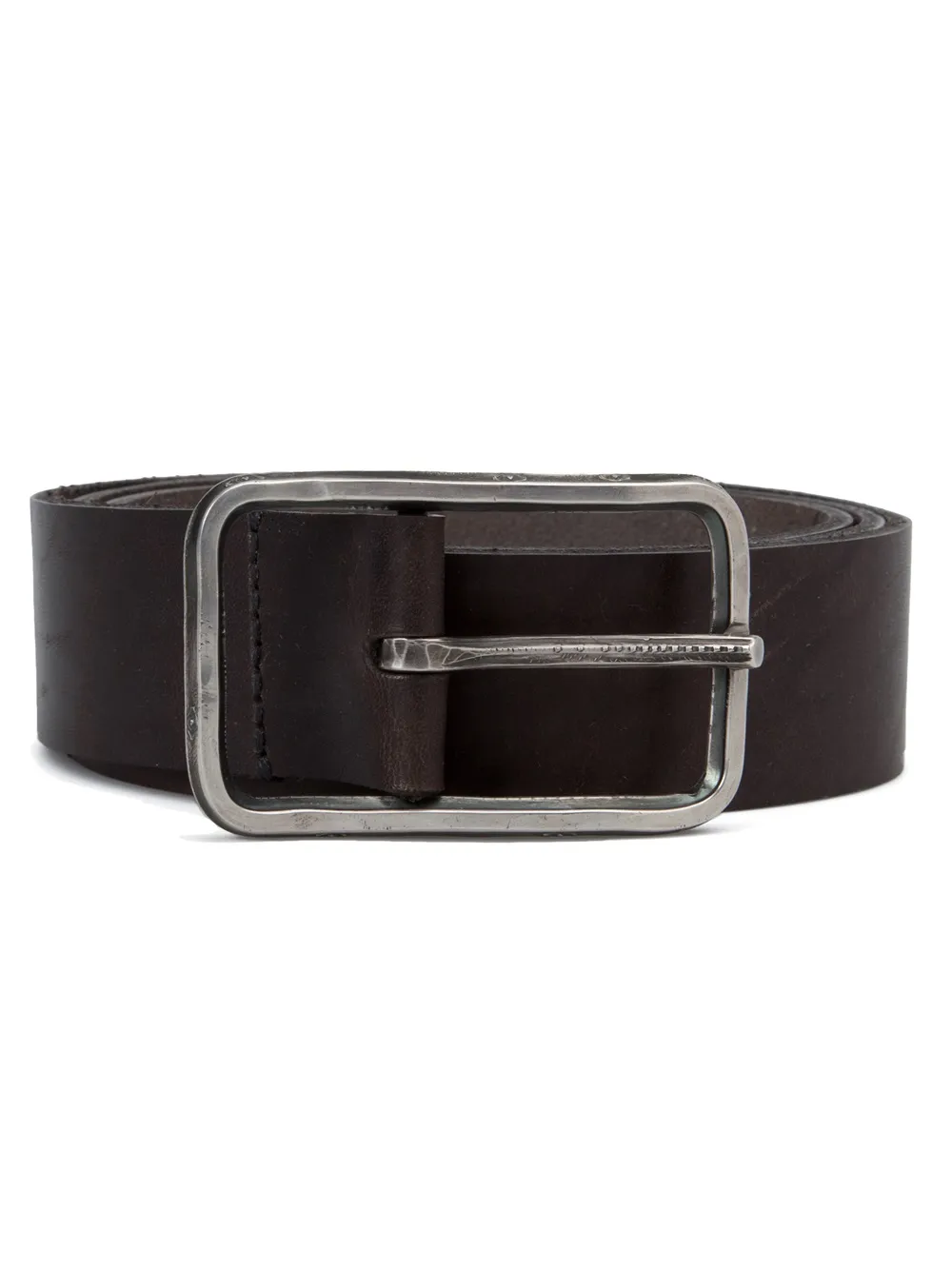 Werkstatt:münchen Buckle Belt In Gray