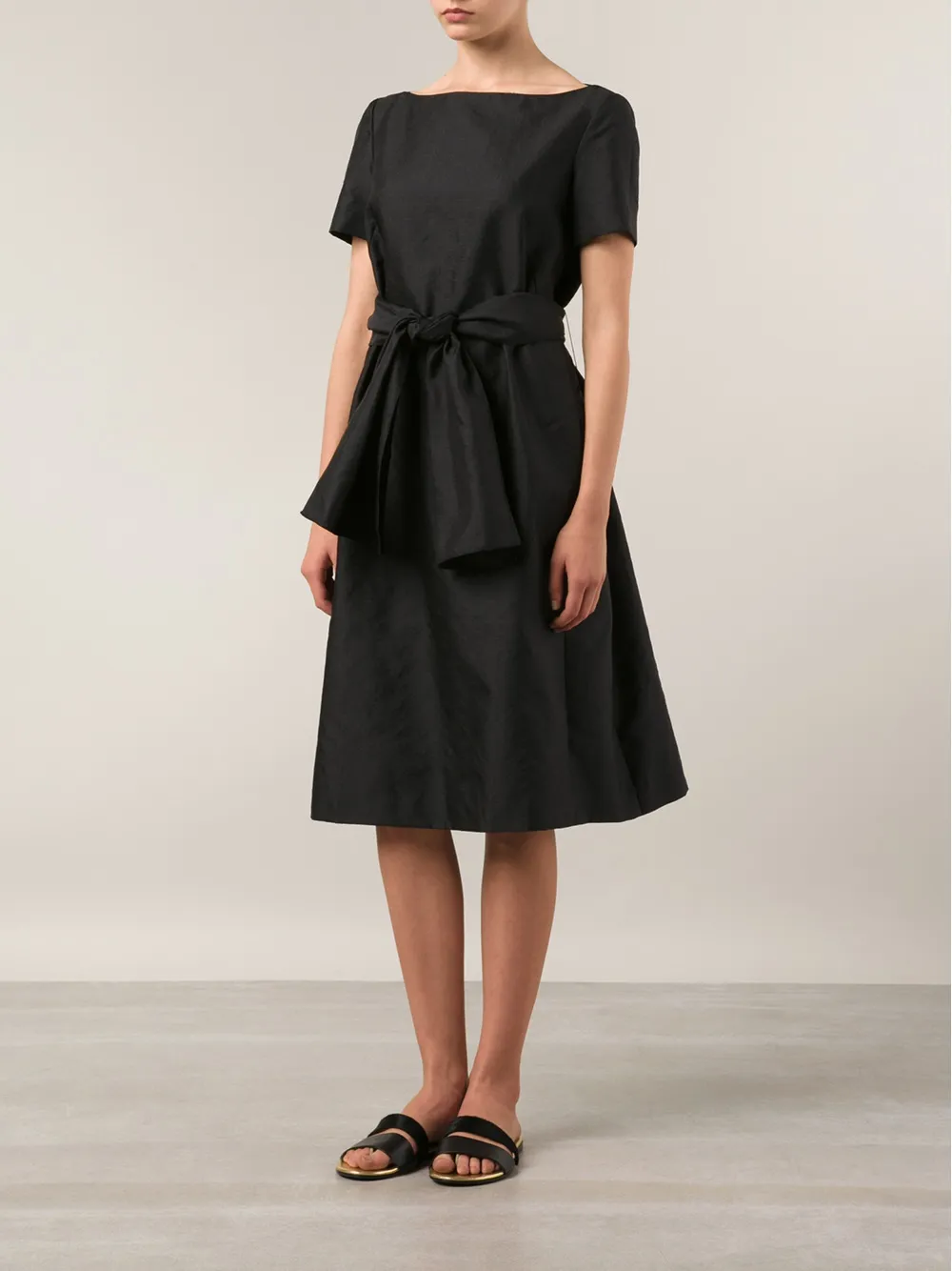 The Row 'Jivon' dress - Zwart