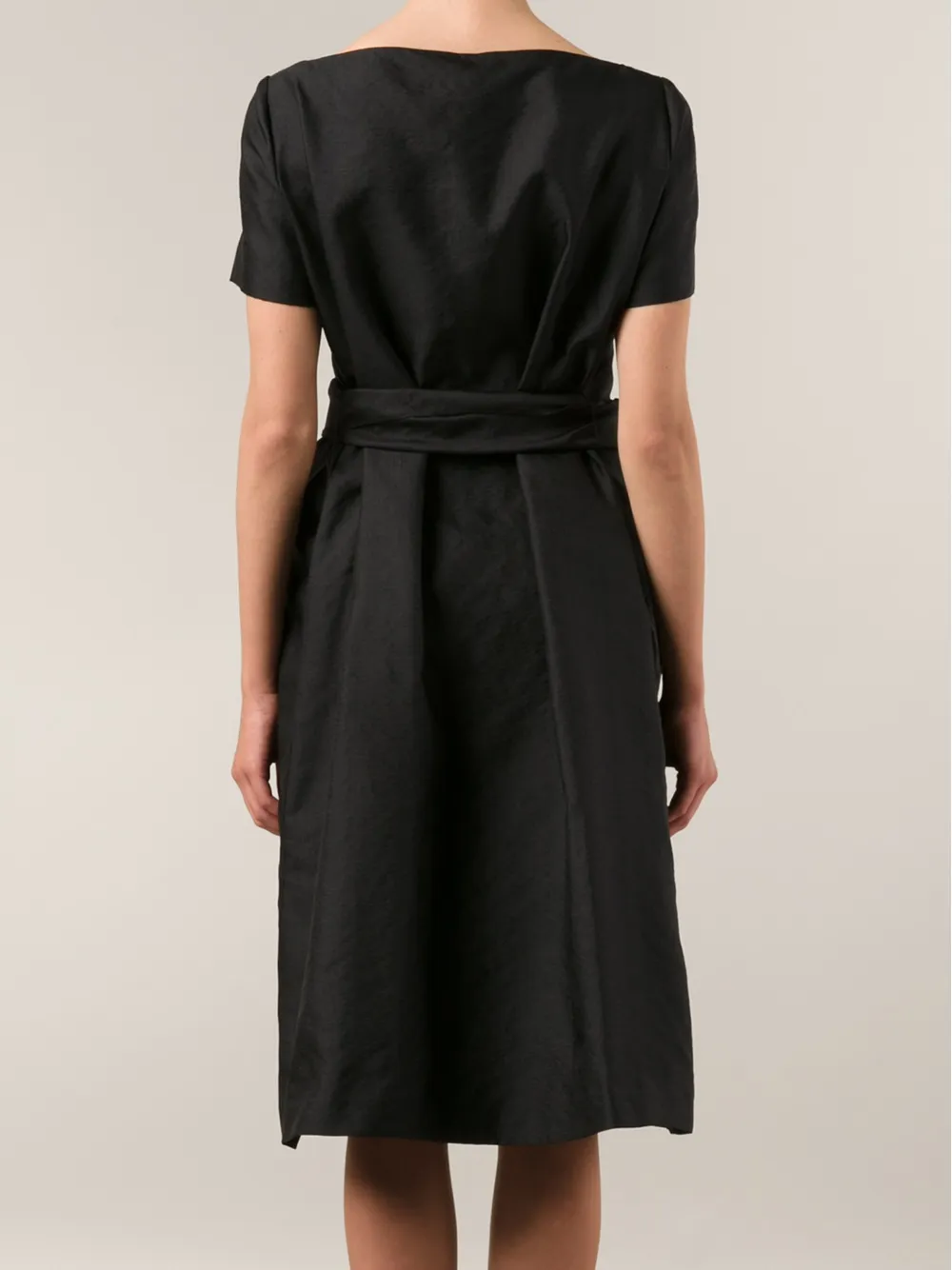 The Row 'Jivon' dress Zwart