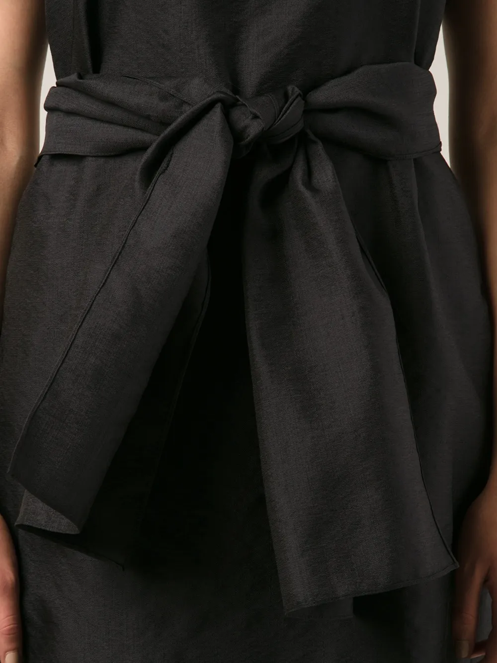 The Row 'Jivon' dress Zwart