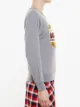 Filles A Papa hot dog sequinned sweatshirt