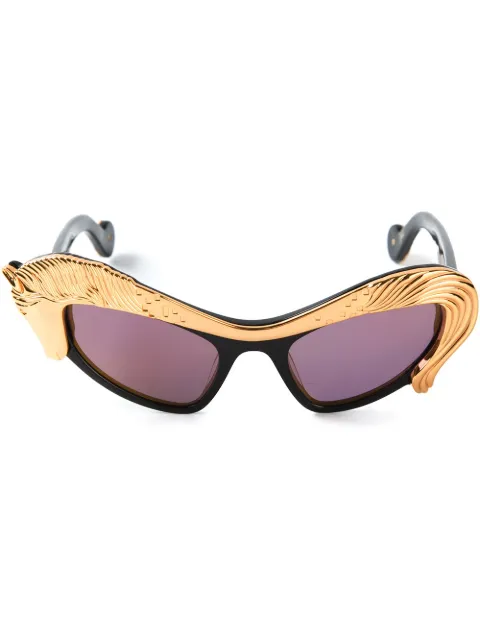 ANNA-KARIN KARLSSON ANNA KARIN KARLSSON 'HORSE' SUNGLASSES - BLACK