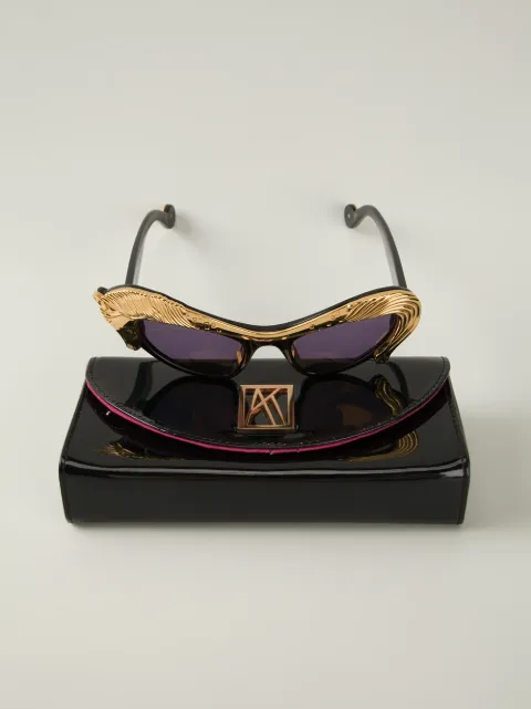 ANNA-KARIN KARLSSON ANNA KARIN KARLSSON 'HORSE' SUNGLASSES - BLACK