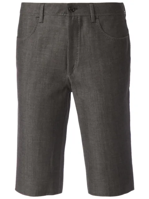 Yang Li tailored knee-lenght shorts