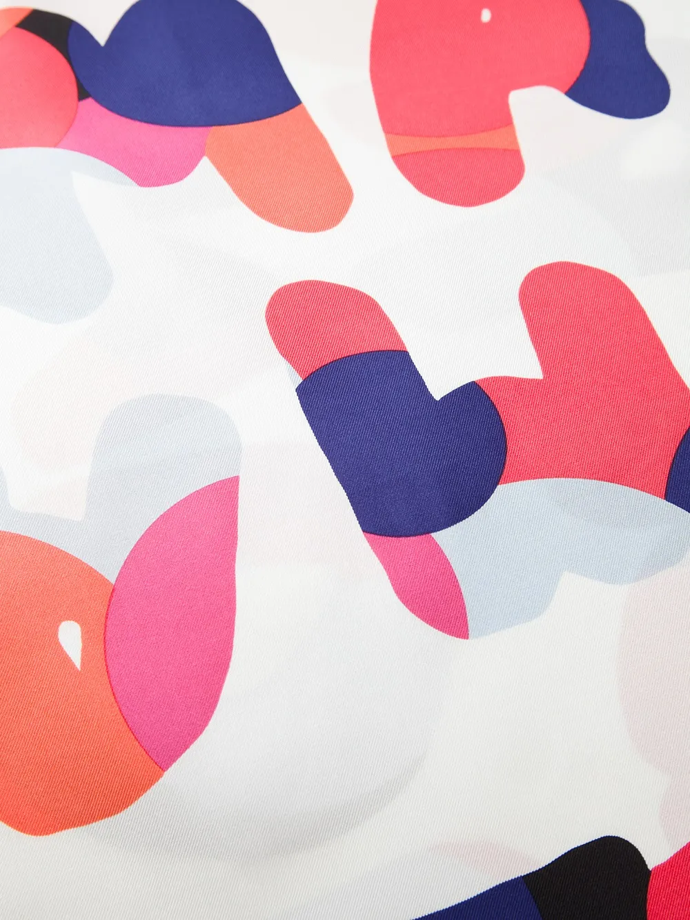 Fendi ' Roma' Print Scarf In White