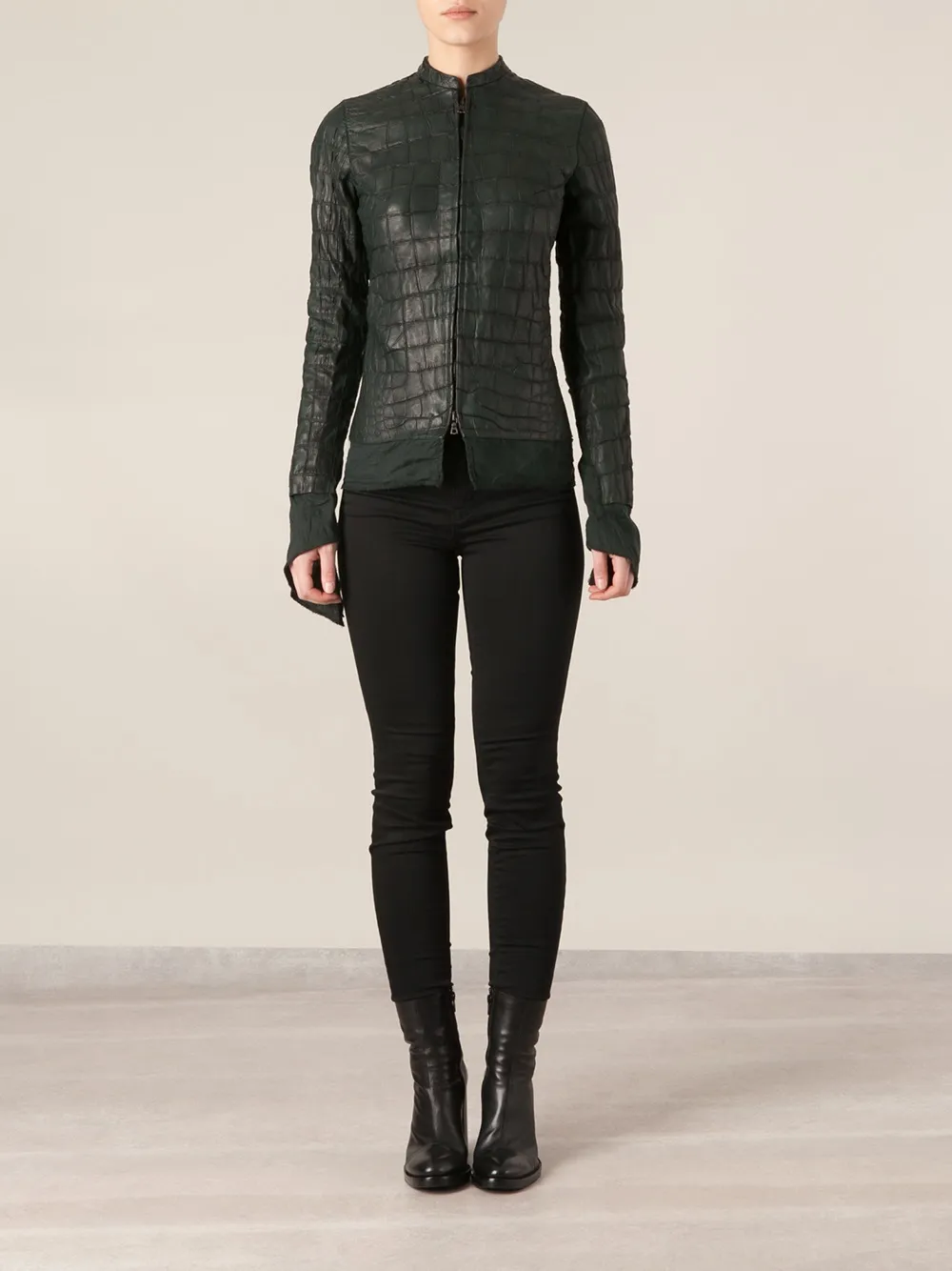 Isaac Sellam Experience 'Affamee' jacket Groen
