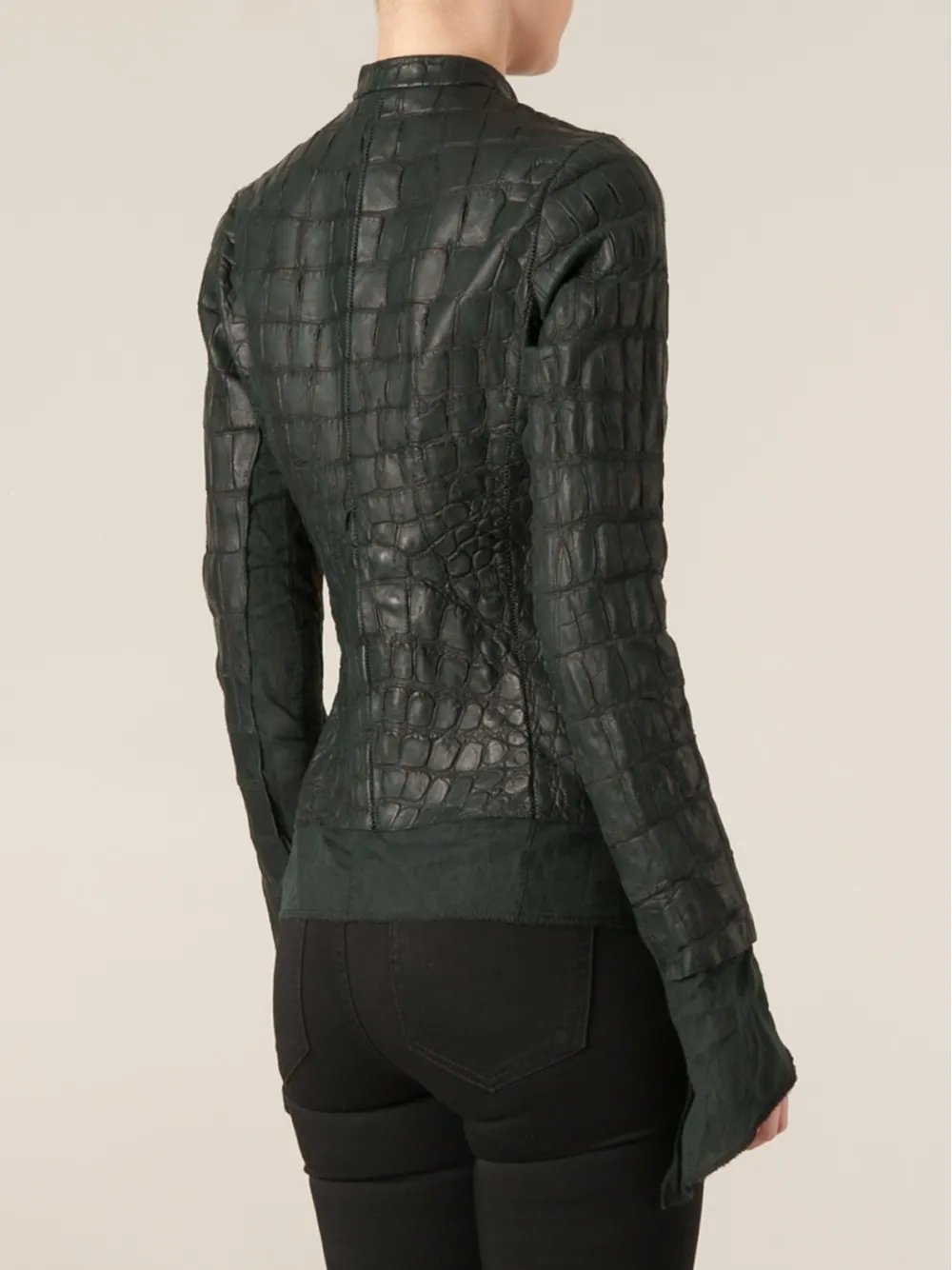 Isaac Sellam Experience 'Affamee' jacket Groen