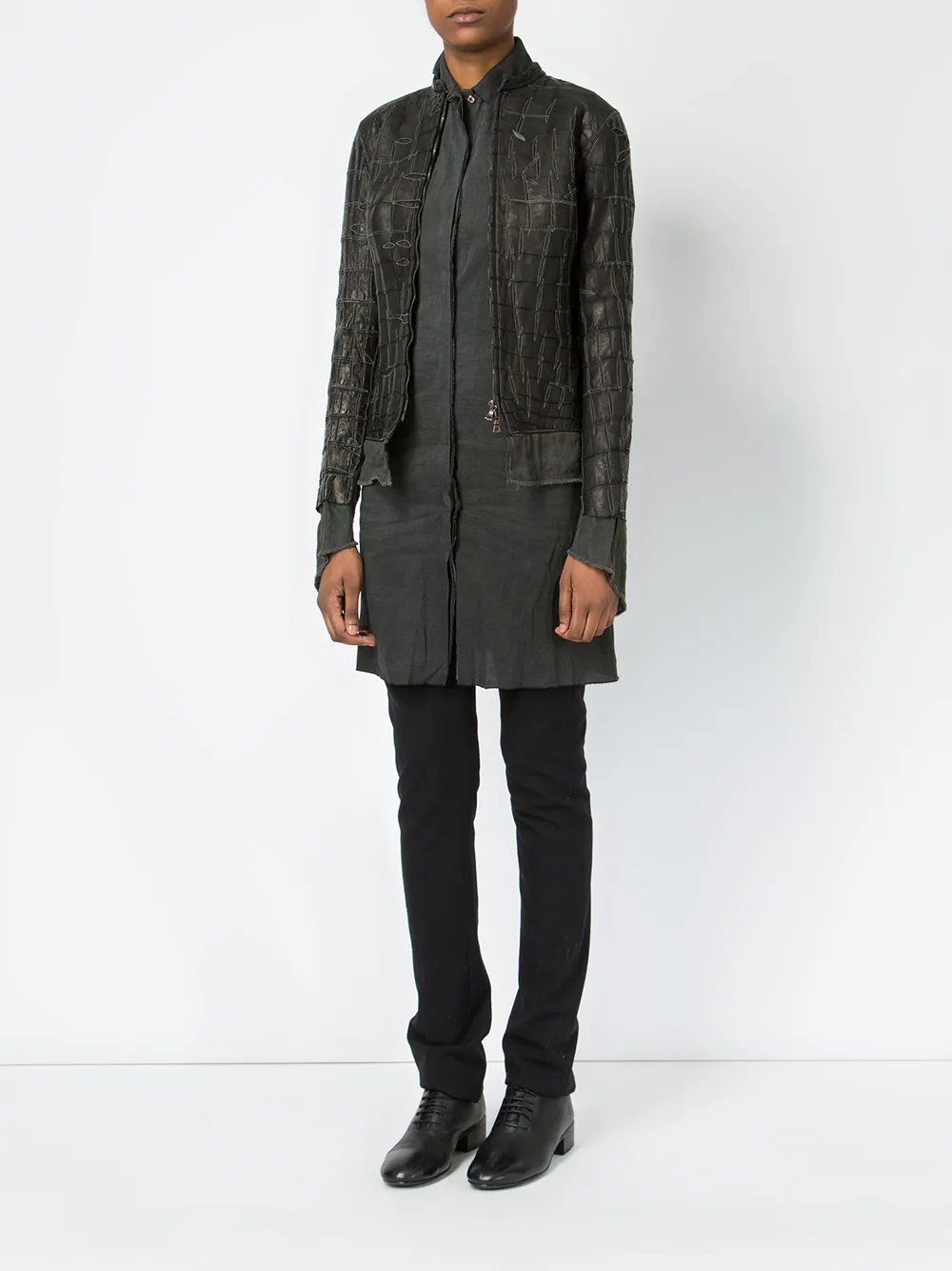 Isaac Sellam Experience 'Affamee' jacket Grijs