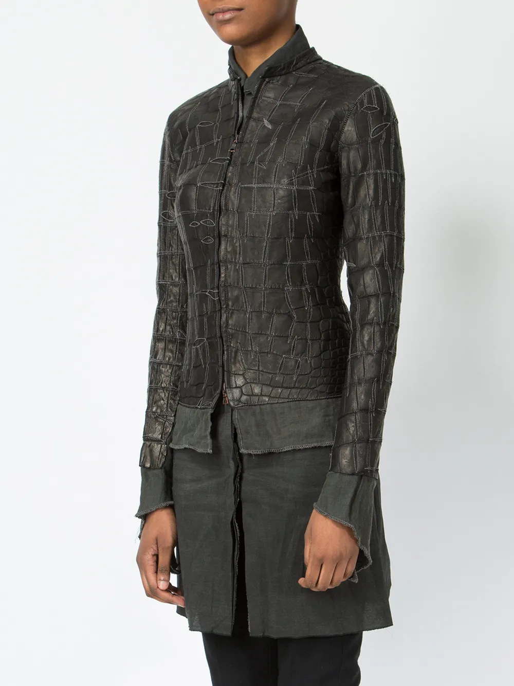 Isaac Sellam Experience 'Affamee' jacket Grijs