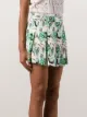 Veronica Beard floral print pleated skort