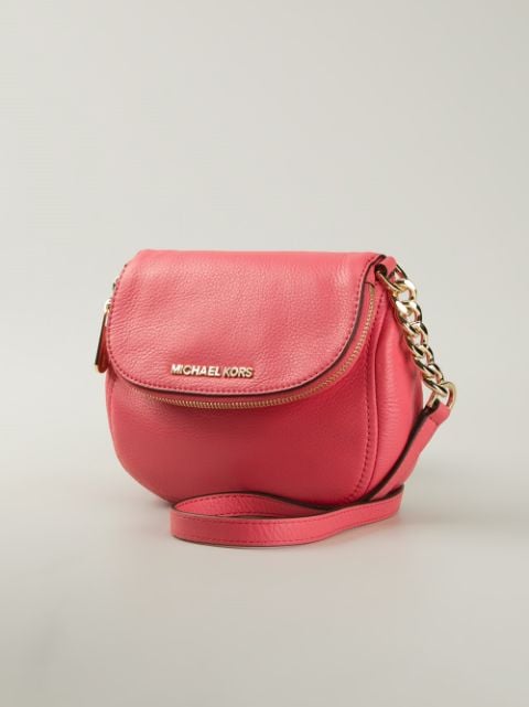 michael kors bedford bag red