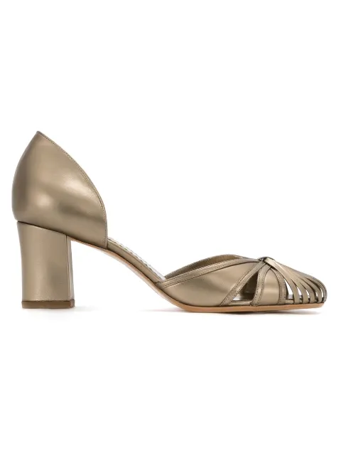 Sarah Chofakian leather pumps