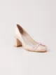 Image 2 of Sarah Chofakian chunky heel pumps