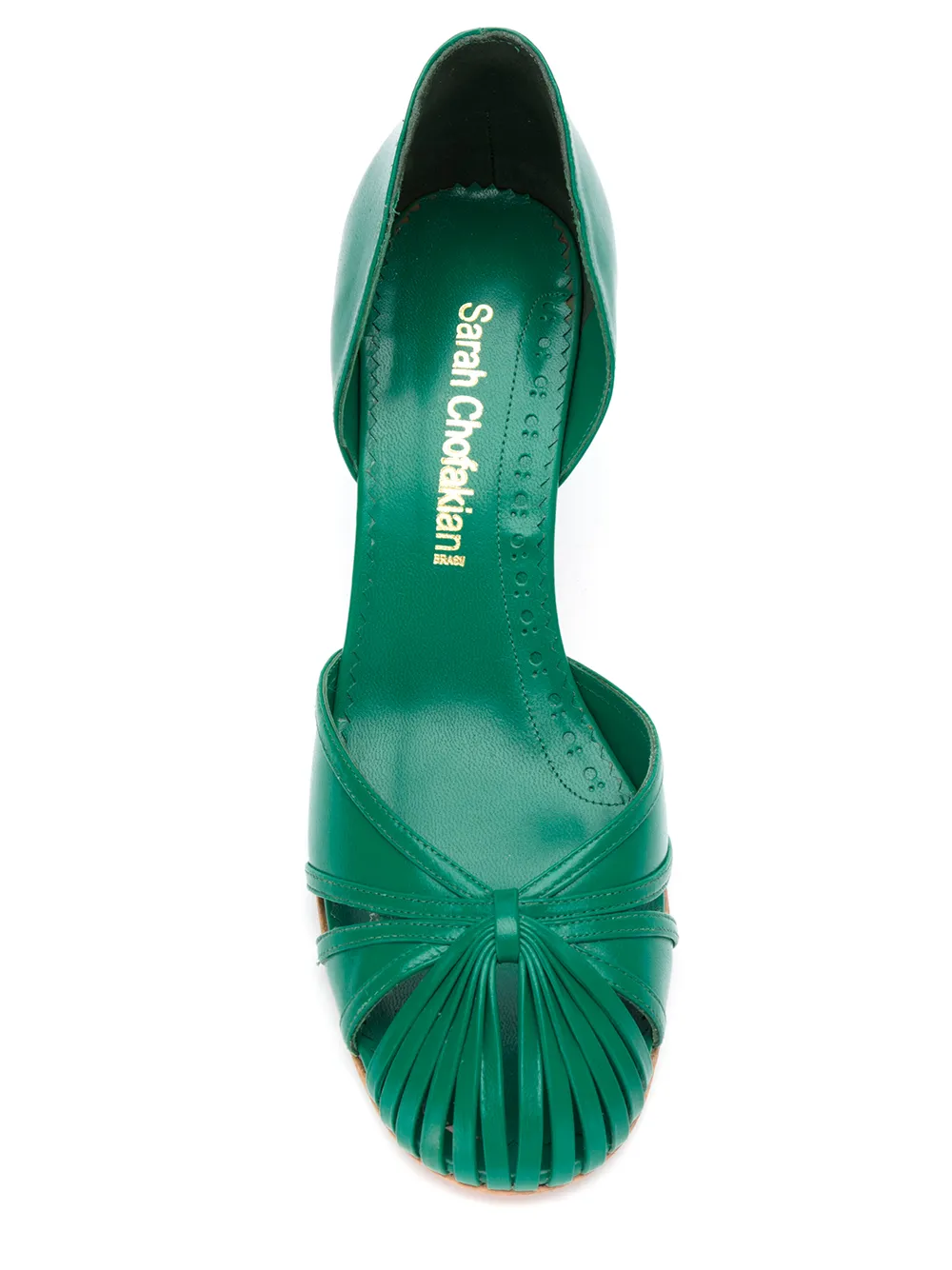 Sarah Chofakian Sarah pumps Green