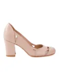 Sarah Chofakian chunky heel pumps - Neutrals