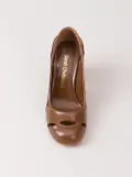 Sarah Chofakian chunky heel pumps - Brown