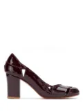 Sarah Chofakian patent leather Bruxelas pumps - Red