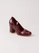 Image 2 of Sarah Chofakian chunky heel pumps