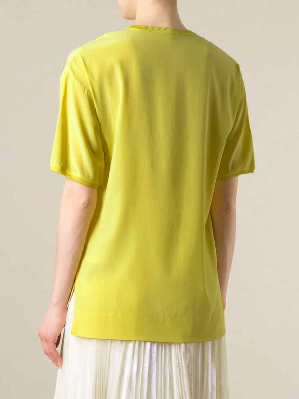 P.A.R.O.S.H. 'Syrene' T-shirt Geel