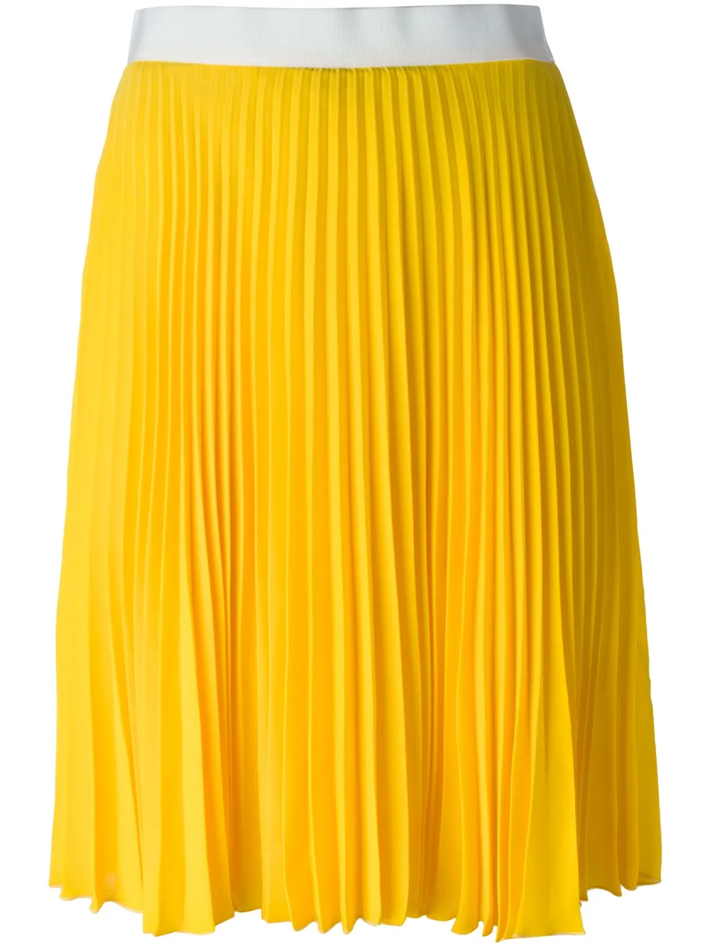 Neil Barrett pleated skirt - Giallo