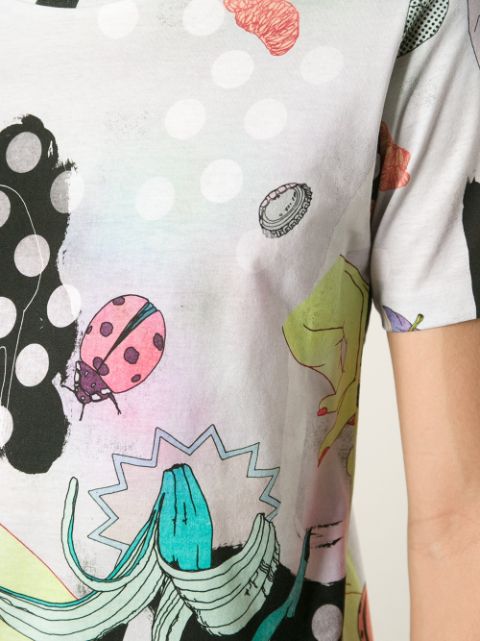 Paul Smith - 【Paul Smith】“Drawn by Paul”PRINT T-SHIRTの+