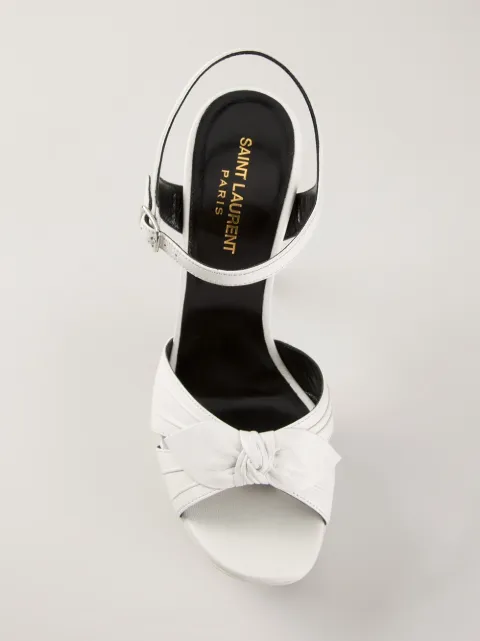 saint laurent bianca flat