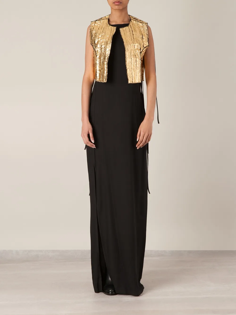 Simona Tagliaferri distressed bolero jacket | Chamarras cortas | Image 2