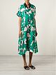 Capara Langes Kleid mit Print