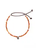 Catherine Michiels charm beaded bracelet - Silver