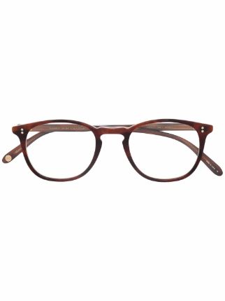 Garrett Leight Kinney ラウンド眼鏡フレーム - Farfetch