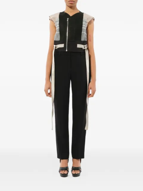 Rick Owens cropped zip-up gilet
