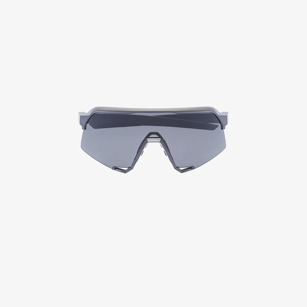 100 Eyewear grey black s3 sunglasses uv protection interchangeable
