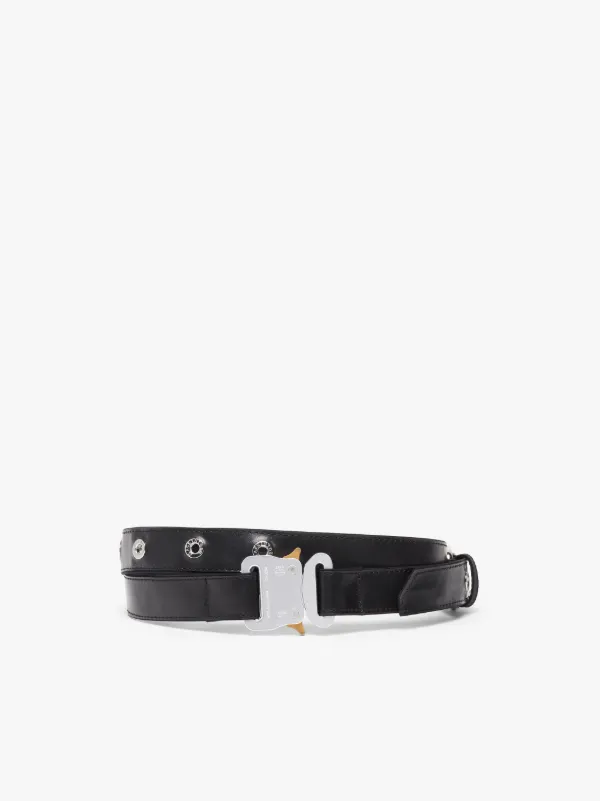 1017 ALYX 9SM Black Rollercoater Belt | Mackintosh