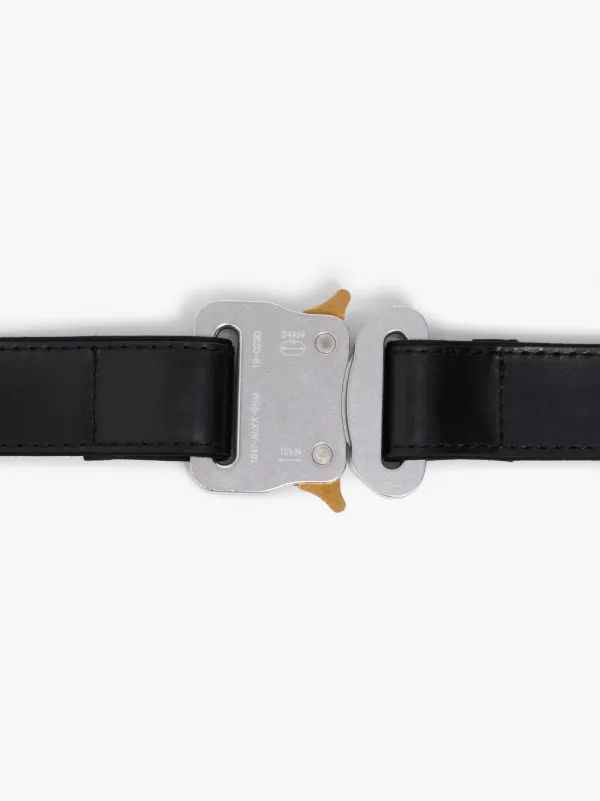 1017 ALYX 9SM Black Rollercoater Belt | Mackintosh