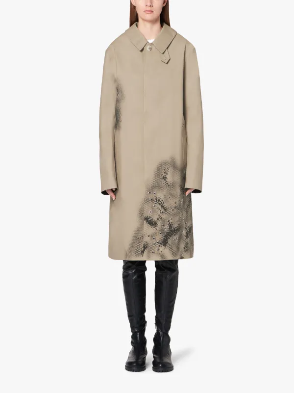 1017 ALYX 9SM Fawn Treated Bonded Cotton Coat