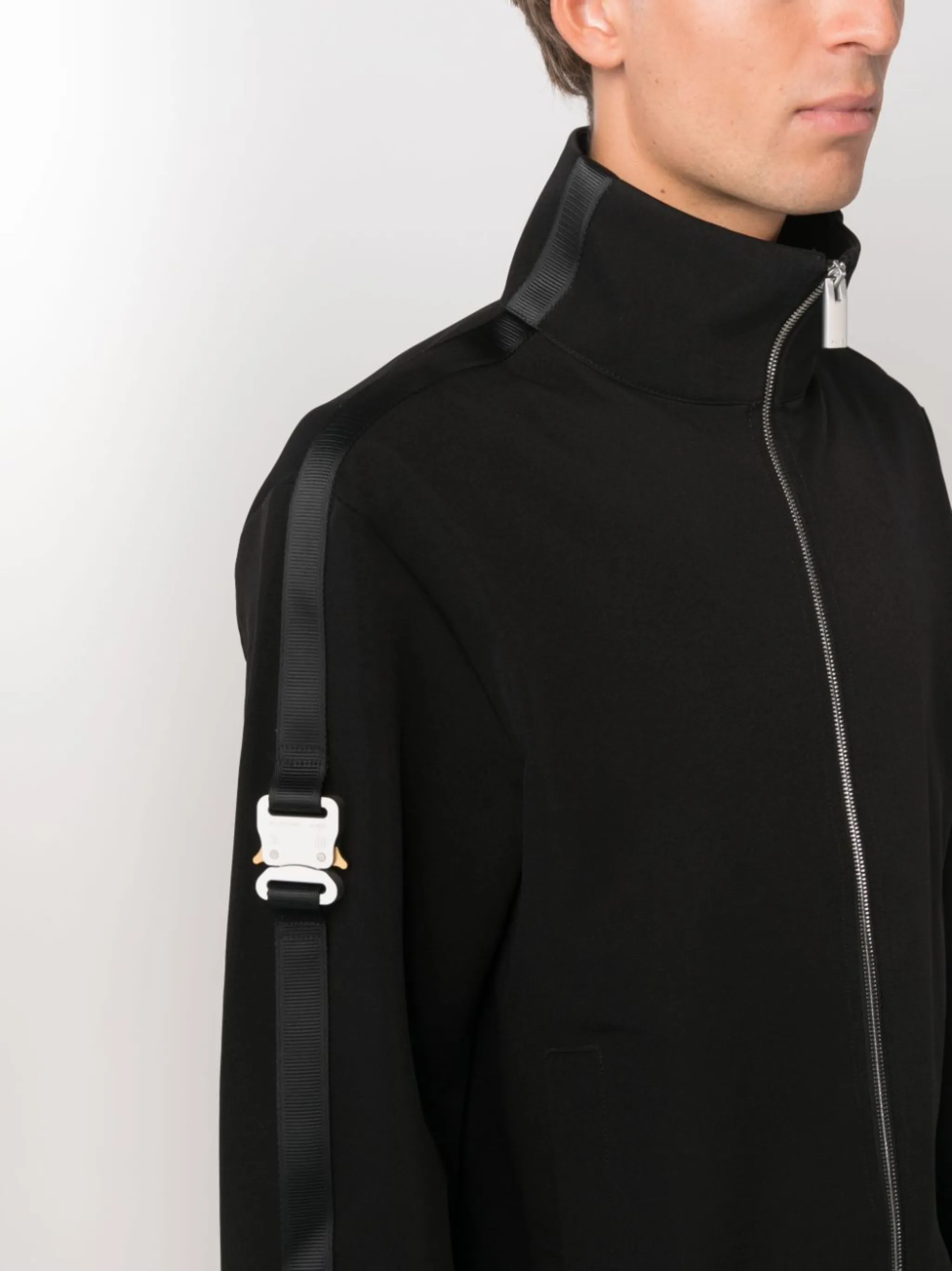 SLY | BI-COLOR HALF ZIP スウェット (Tシャツ・カットソー(長袖