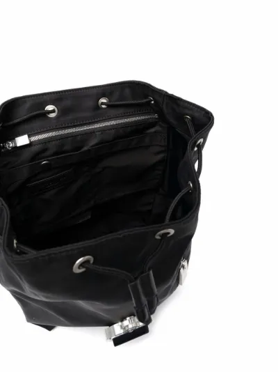 black buckle backpack