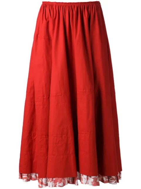Comme Des Garçons reversible A-line skirt