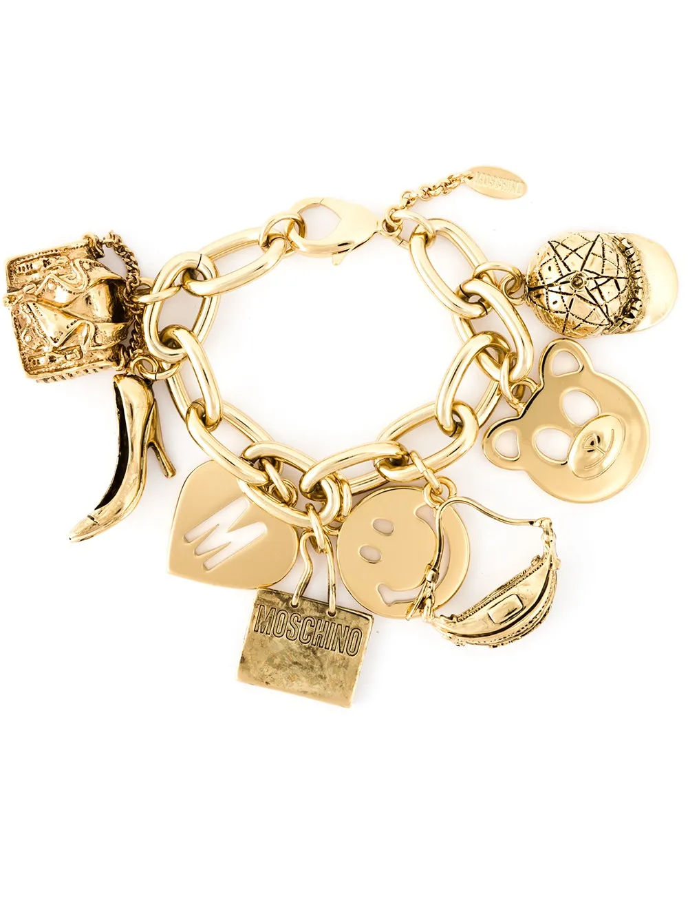 moschino 坠饰手链