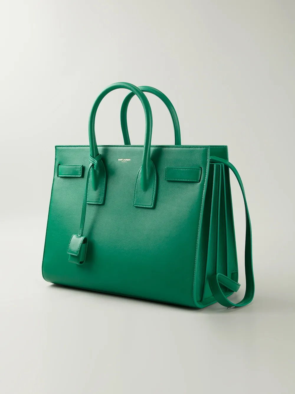 Saint Laurent small 'Sac de Jour' tote Groen