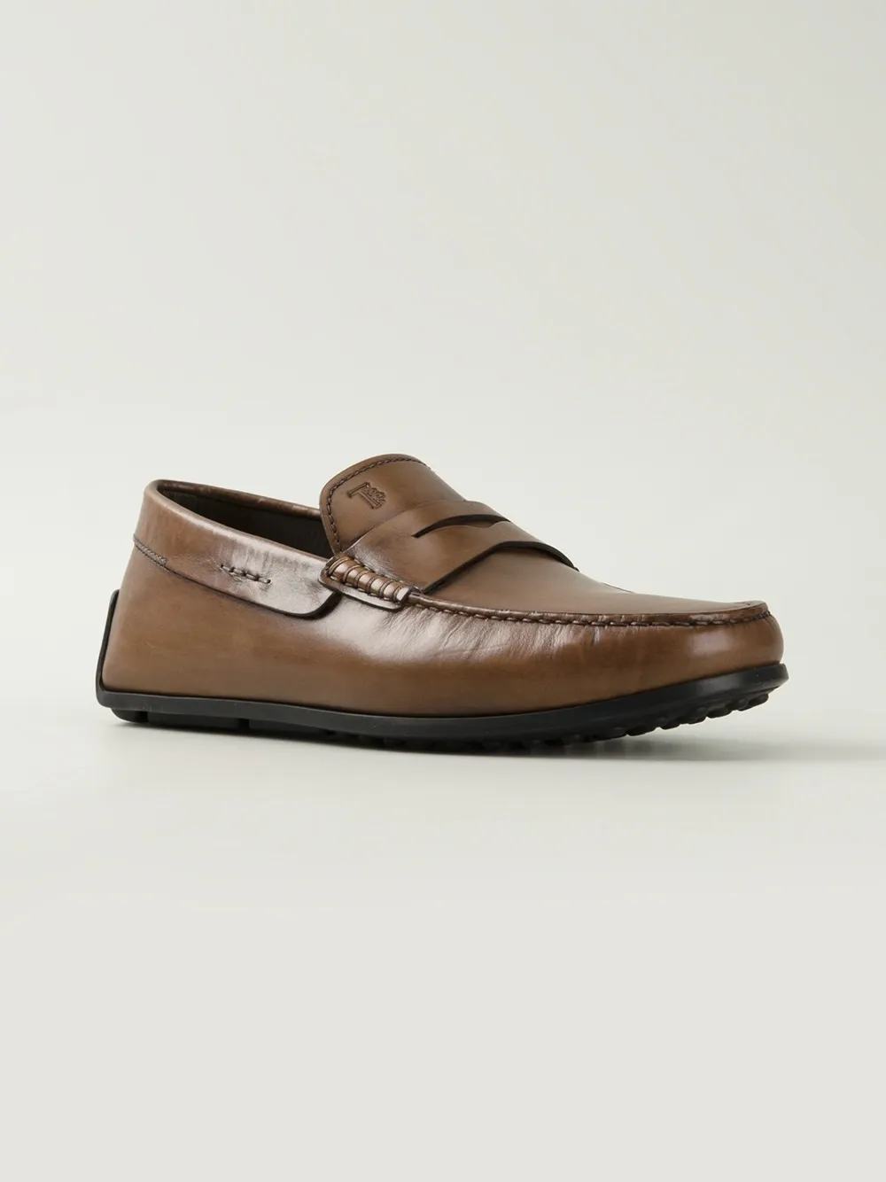 Tod's 'City' loafers Brown