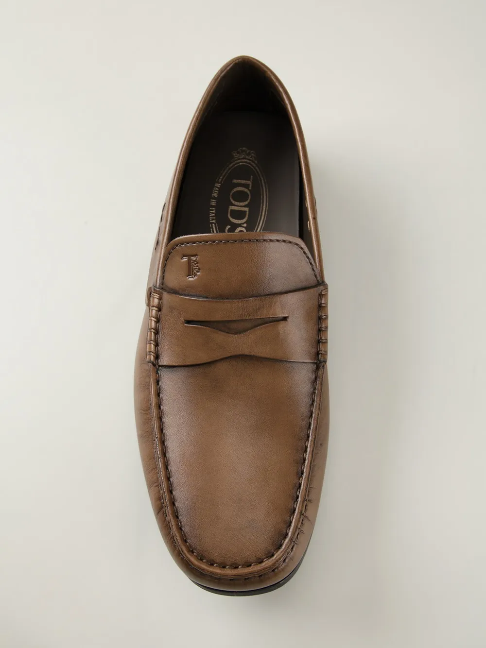Tod's 'City' loafers Brown