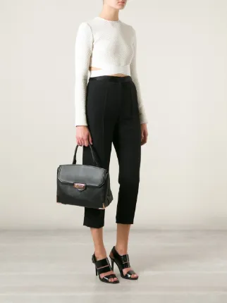 Alexander Large Marion Skeletal Shoulder Bag Farfetch