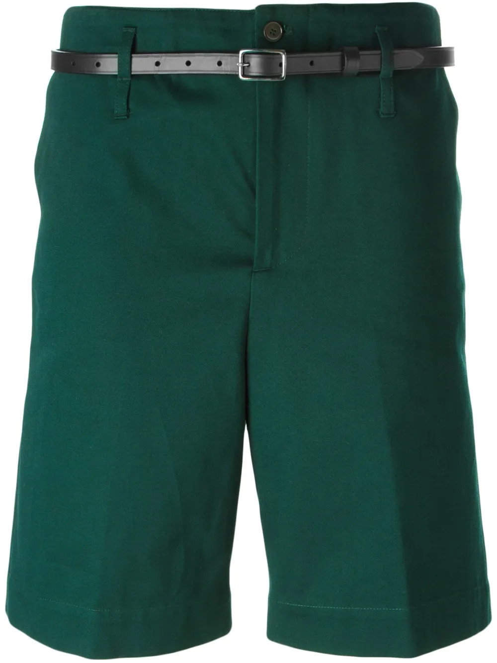 Golden Goose 'Kate' belted shorts | Green | Image 1